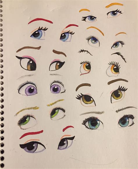 Disney eyes by LaurenGigglez on DeviantArt