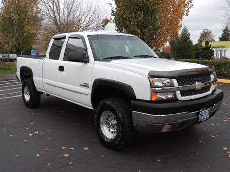 2003 Chevrolet Silverado 2500 HD 4X4 4-Door 6.6L DURAMAX Turbo DIESEL w ...