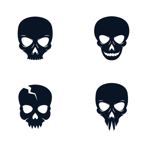 Skull logo images illustration 3644020 Vector Art at Vecteezy