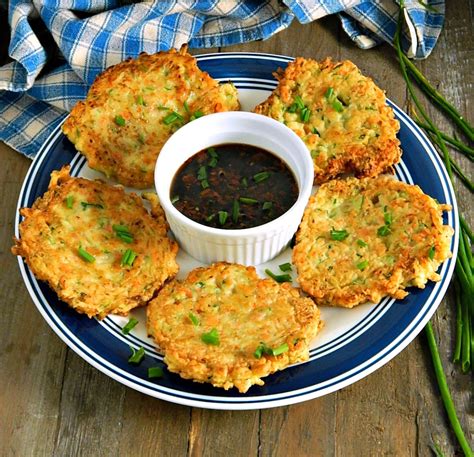 Crispy Zucchini Fritters - Frugal Hausfrau