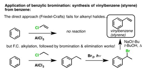 Reactions on the "Benzylic" Carbon: Bromination And Oxidation | Organic ...