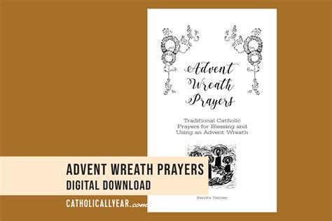 Advent Wreath Prayers Printable Booklet {Digital Download} – The Catholic All Year Marketplace