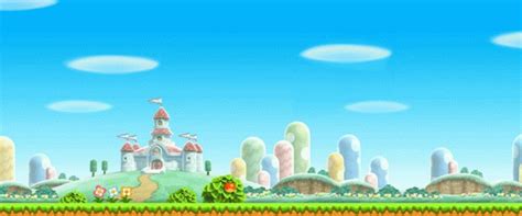 Super Mario Backgrounds - Wallpaper Cave | Mario bros, Castle ...