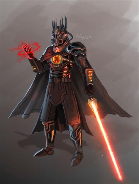 [Star Wars x Lord of the Rings] Darth Sauron by Kyle 'Kayhos' Herring : r/charactercrossovers