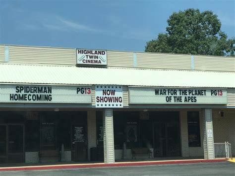 Highland Twin Cinema - Showtimes