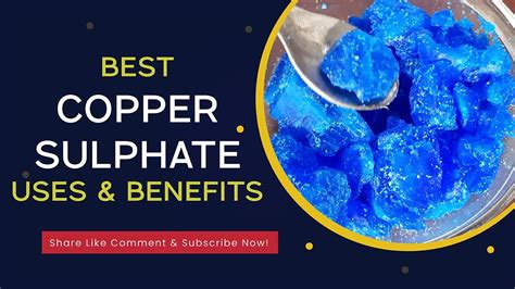 COPPER SULPHATE | USES | BENEFITS | (कॉपर सल्फेट) - YouTube