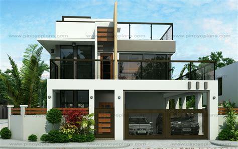 Ester - Four Bedroom Two Story Modern House Design | Pinoy ePlans