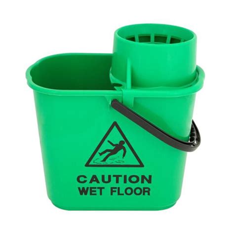 Heavy Duty Mop Bucket - Green - Luvika Hygiene