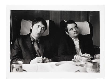 Bonhams : Colin Jones (British, b. 1934) The Who - Chris Stamp & Kit Lambert, On Train To ...