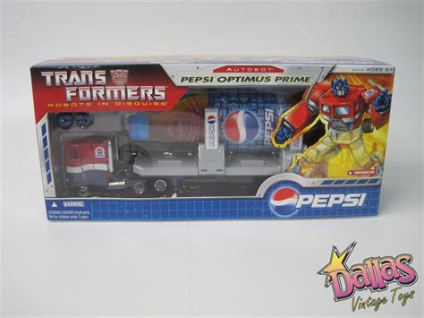 2007 Hasbro Transformers Autobot Pepsi Optimus Prime (1A)