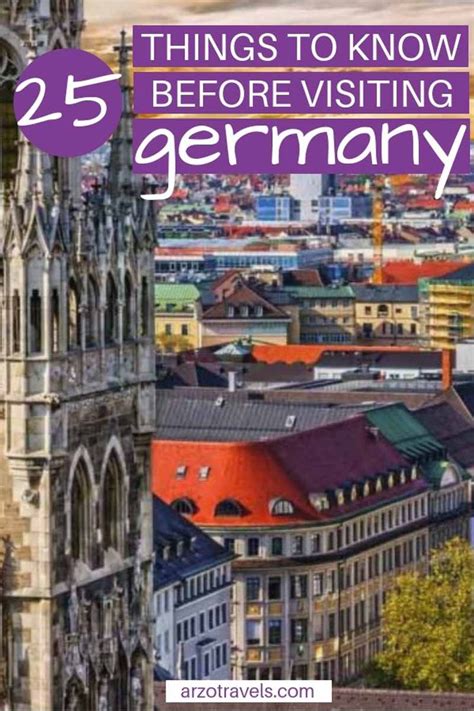 BEST GERMANY TRAVEL TIPS - ARZO TRAVELS | Germany travel, Visit germany ...