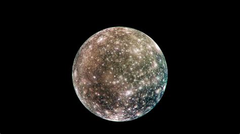 Callisto Moon Solar System