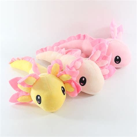 Kawaii Axolotl Plush Toy - Pastel Kitten