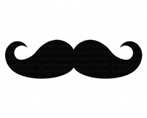 Mustache Vector Mustache Graphic Mustache Clipart Svg Jpg - Etsy Singapore