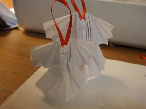 Origami Angel Christmas Ornament · How To Make An Angel · Art and ...