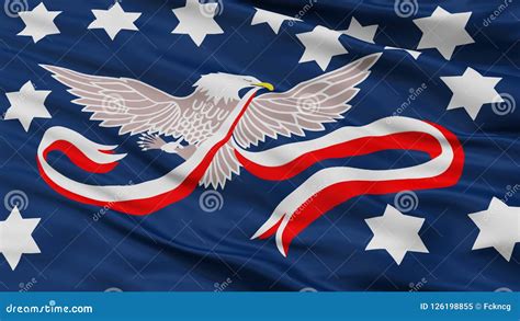 Whiskey Rebellion Flag, Closeup View Stock Illustration - Illustration of alpha, flag: 126198855