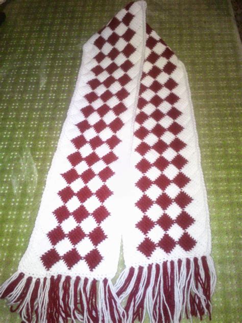 Cristina's Crochet: Entrelac Scarf - Tunisian simple stitch | Tunisian crochet, Crochet patterns ...