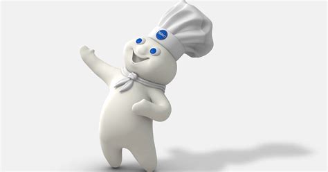 Poppin Fresh Pillsbury Doughboy Name Advertising Icon