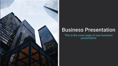 Business Presentation Template