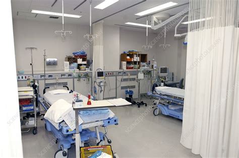 Hospital ward - Stock Image - C053/0974 - Science Photo Library