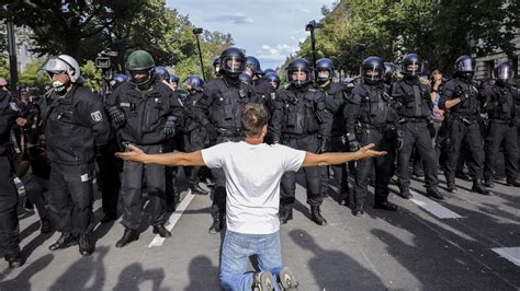 German police arrest 300 in Berlin and disband protest against coronavirus curbs