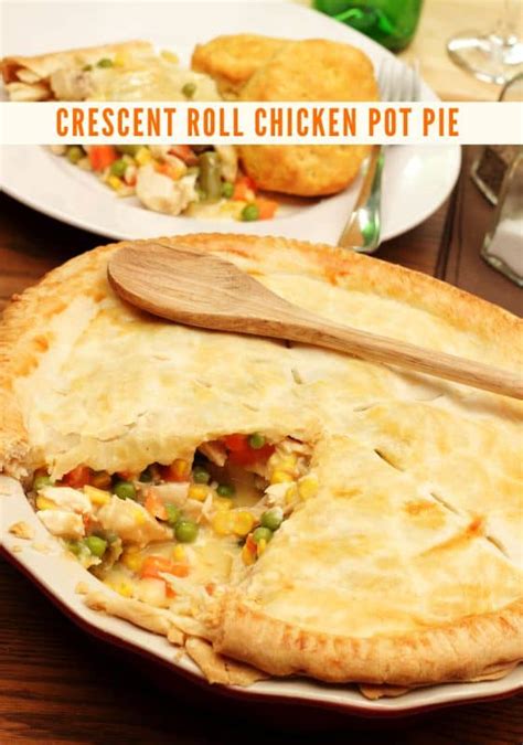 Crescent Roll Chicken Pot Pie - BeCentsational