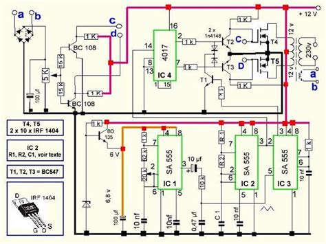 500VA Pure Sine Wave Inverter Circuit