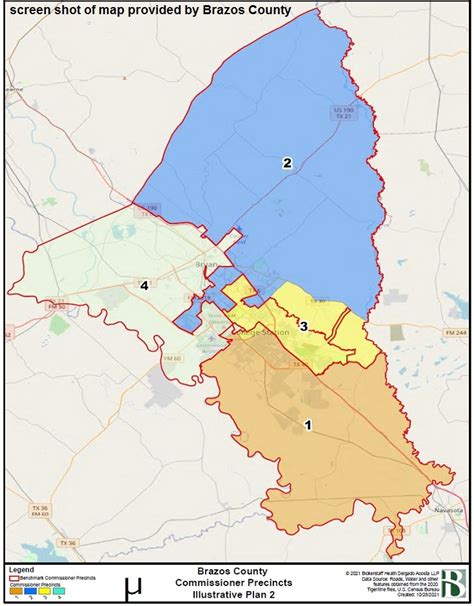 Brazos County Precinct Map - Alaine Leonelle