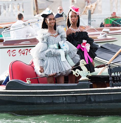 Sean Combs’ Twins Walk in Dolce & Gabbana Runway Show in Venice ...