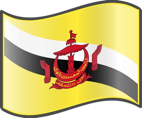 Brunei Flag PNG Isolated HD | PNG Mart