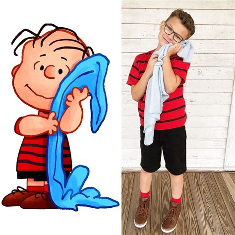 Linus costume | Charlie brown halloween costumes, Character halloween costumes, Snoopy costume