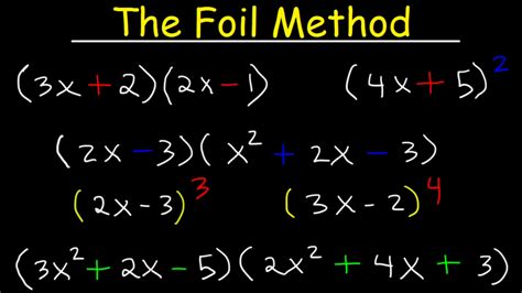 how to solve foil math problems