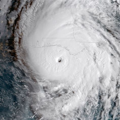 Photos: Bird's-eye view of Hurricane Michael