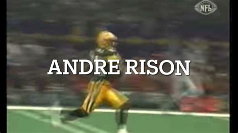 Andre Rison Super Bowl XXXI Touchdown - YouTube