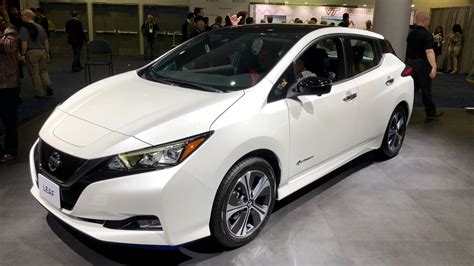 Nissan Leaf e+ revealed with longer range at 2019 CES - Autoblog