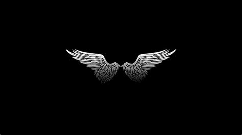 1280x1024px | free download | HD wallpaper: silver wings, black ...