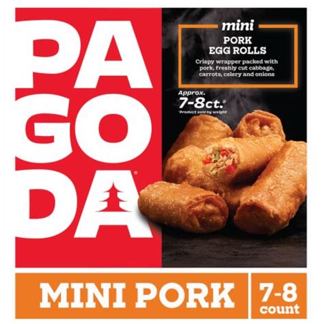 Pagoda Frozen Crunchy Mini Pork Egg Rolls, 7.36 oz - Kroger