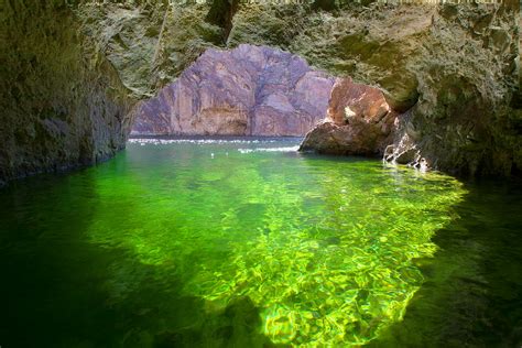 Emerald Cave | Emerald Cave on the Black Canyon section of t… | Flickr