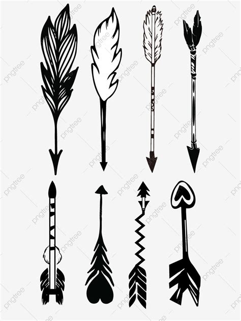 Feather Arrow Vector at Vectorified.com | Collection of Feather Arrow Vector free for personal use