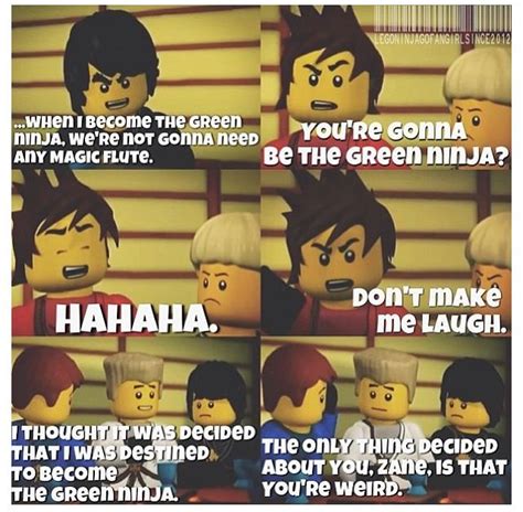 Now we know it Lloyd and in this comic he's just standing there like I could care less Ninjago ...