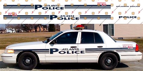 Atlanta, IN Police Department — Cardinal Police Diecast