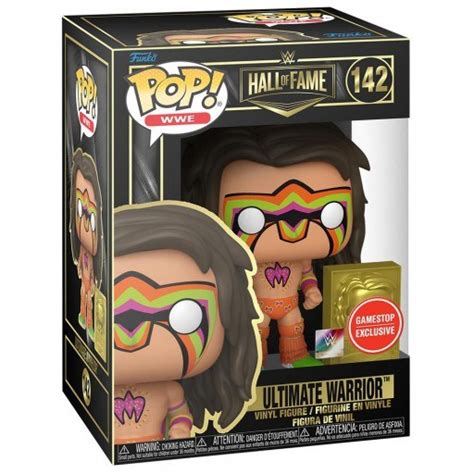 Funko POP Hall of Fame: Ultimate Warrior (WWE) #142