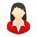 Businesswoman, career, job, people, teacher, woman icon - Download on Iconfinder