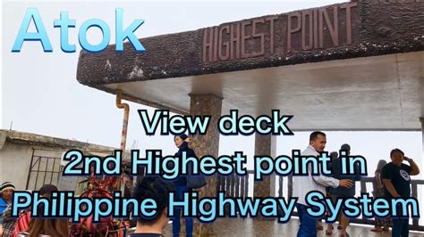 Atok - 2nd Highest point in Philippine Highway System in Benguet - YouTube