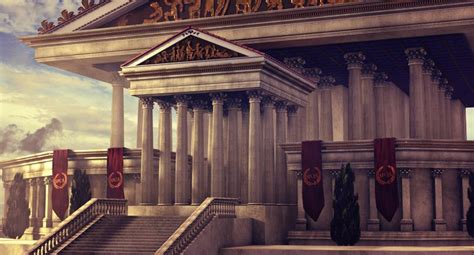 the Temple of Jupiter Optimus Capitolinus Maximus by BenHinman ...