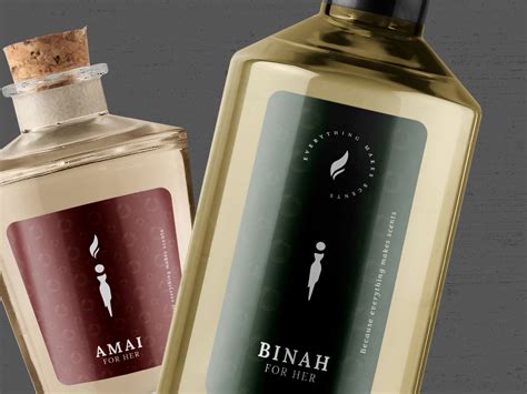 Lit Fragrances - Perfume Bottle Label Design by Godwin Njoroge on Dribbble