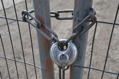 Free stock photo of chain, chain link fence, fence