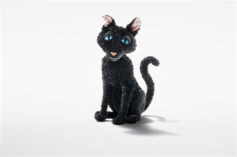 LAIKA: Take home Coraline's Cat with our Poseable Plush Doll – The LAIKA Shop