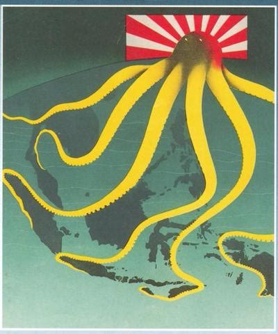 This poster shows that the world was conscious of Japan's desire for ...