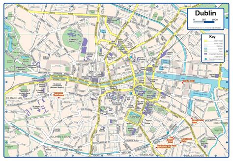 Mapas de Dublin - Irlanda | MapasBlog